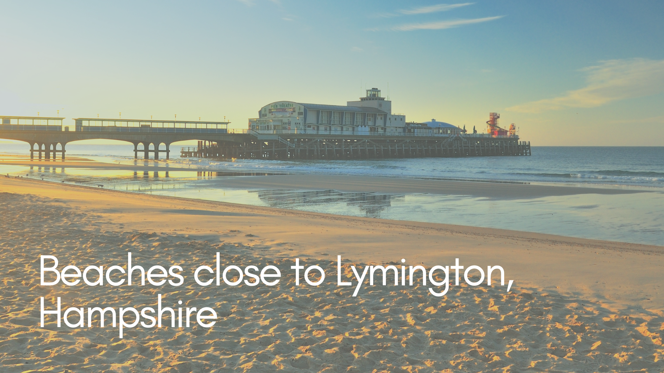 Beaches within driving distance of Lymington