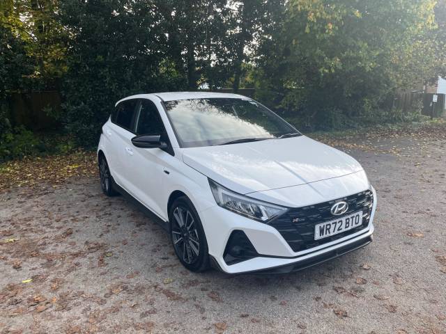 Hyundai i20 1.0T GDi 48V MHD 120 N Line 5dr DCT Hatchback Petrol WHITE