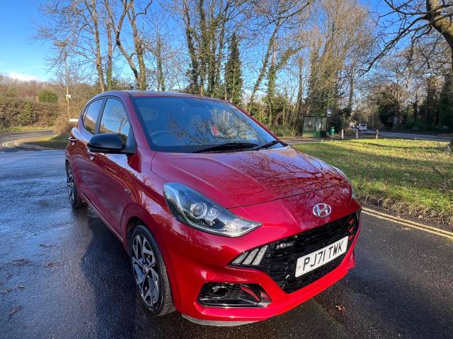 Hyundai i10 1.0 T-GDi N Line 5dr Hatchback Petrol RED