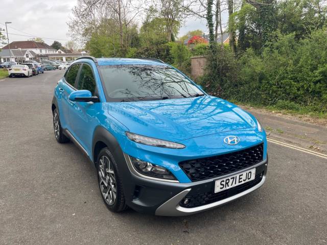 Hyundai Kona 1.6 GDi Hybrid Premium 5dr DCT Hatchback Petrol/Electric Hybrid BLUE