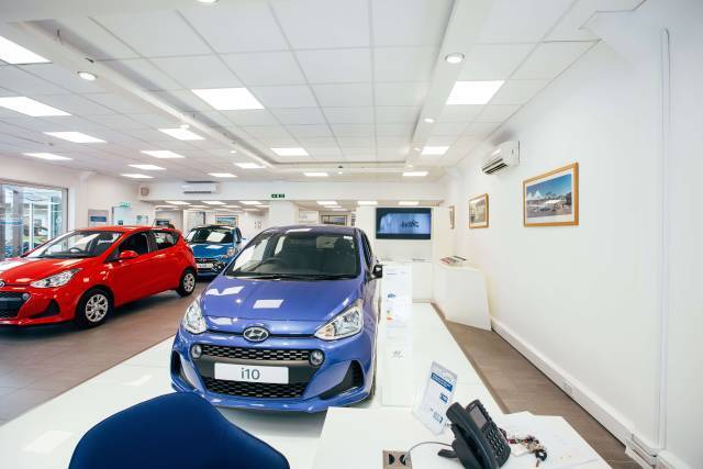 Everton Garage Hyundai Showroom
