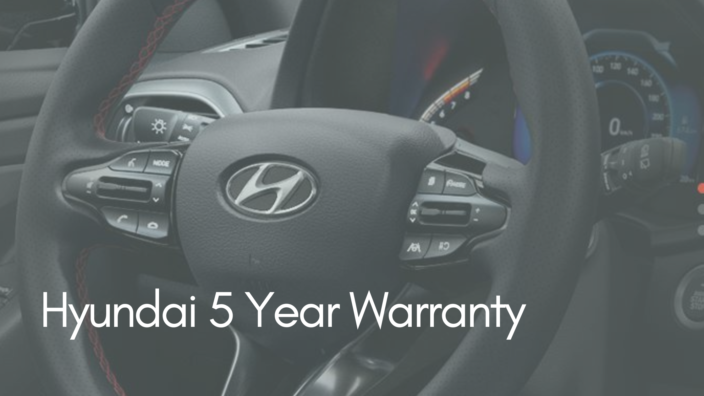 Hyundai's 5 Year Warranty