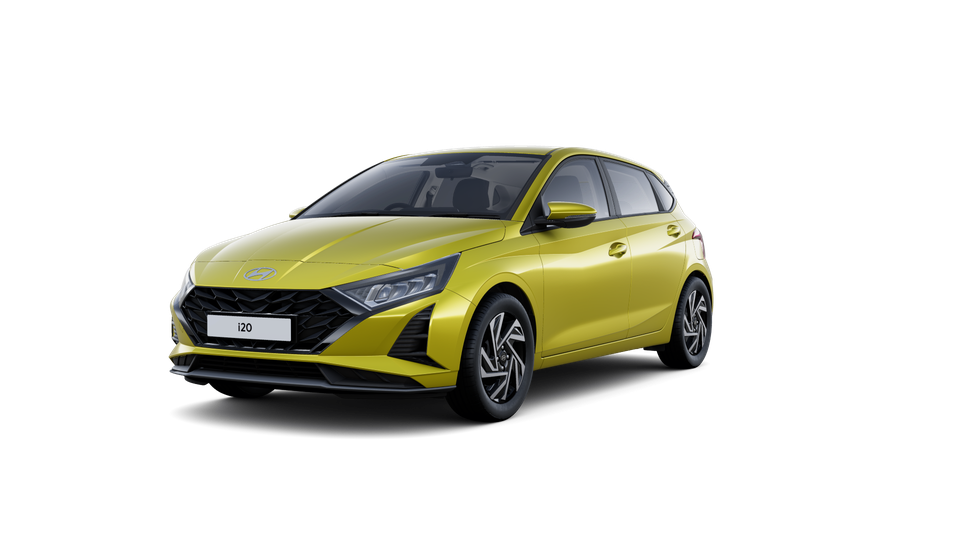 New Hyundai i20 - Lucid Lime Metallic